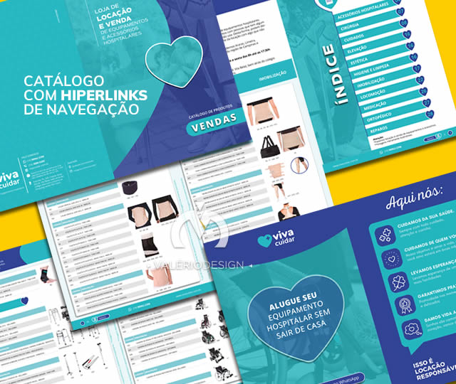 Catalogo de Produtos para Equipamentos Hospitalares